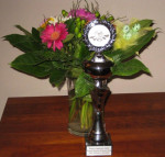 De gewonnen beker door Romy & Piet HCN 2013  